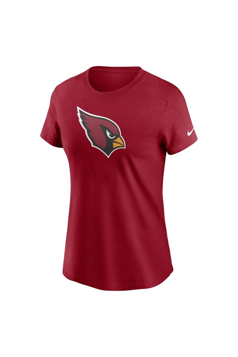Women's Nike  Cardinal Arizona Cardinals Logo Essential T-Shirt, Alternate, color, Cardinal