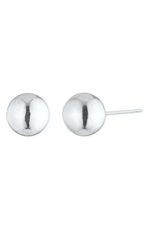 Ball Stud Earrings
