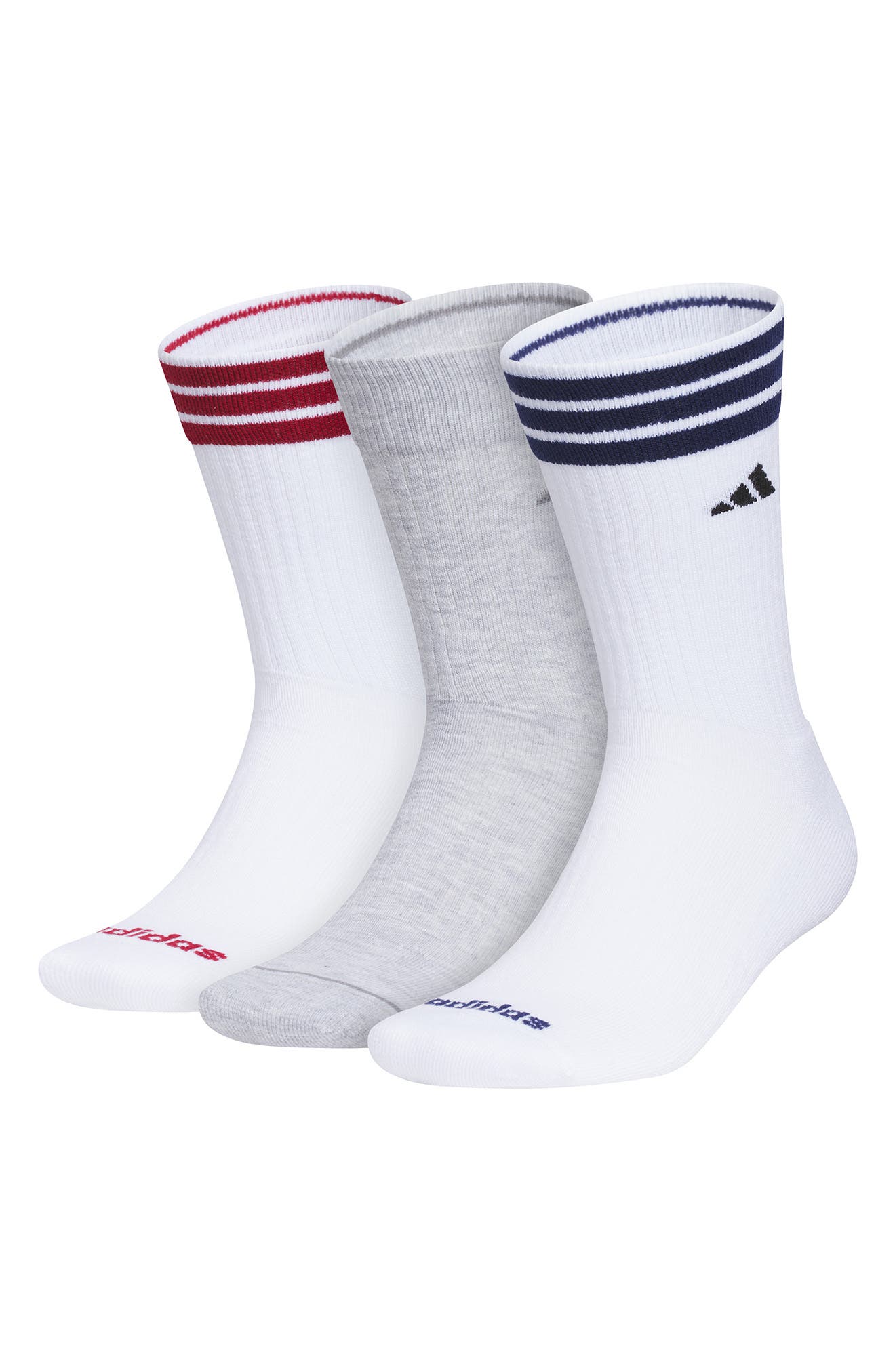 3-Pack 4.0 AEROREADY Cushioned Crew Length Socks