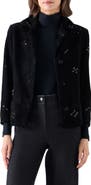 Akris punto Embellished Suede Jacket
