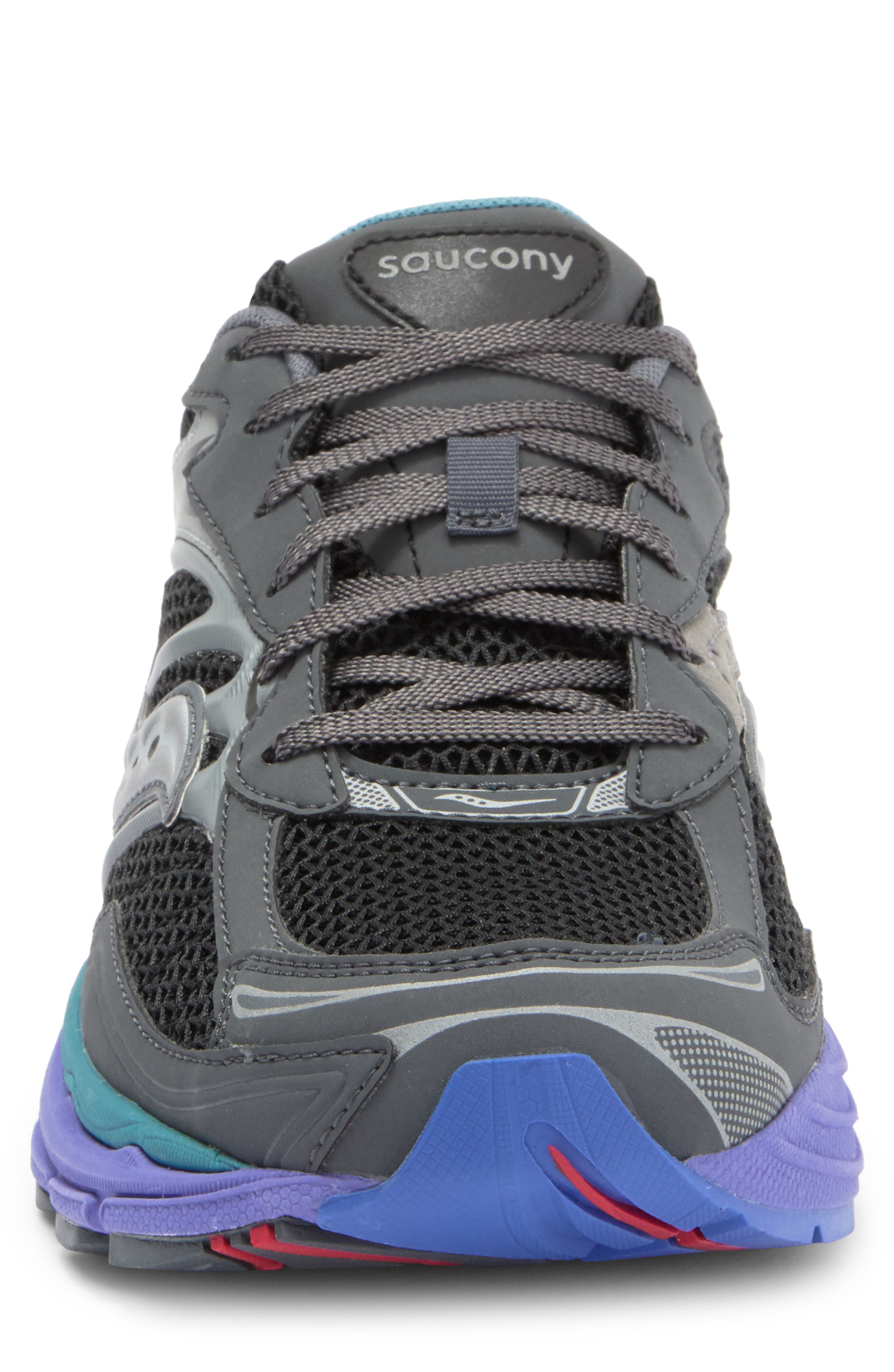 Saucony ProGrid Omni 9 Sneaker, Alternate, color, Black/ Multi- Galaxy
