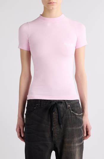 BALENCIAGA ロゴ Beverly Hills コットン Tシャツ 人気 Balenciaga Logo Fitted Stretch Cotton T-Shirt | Nordstrom