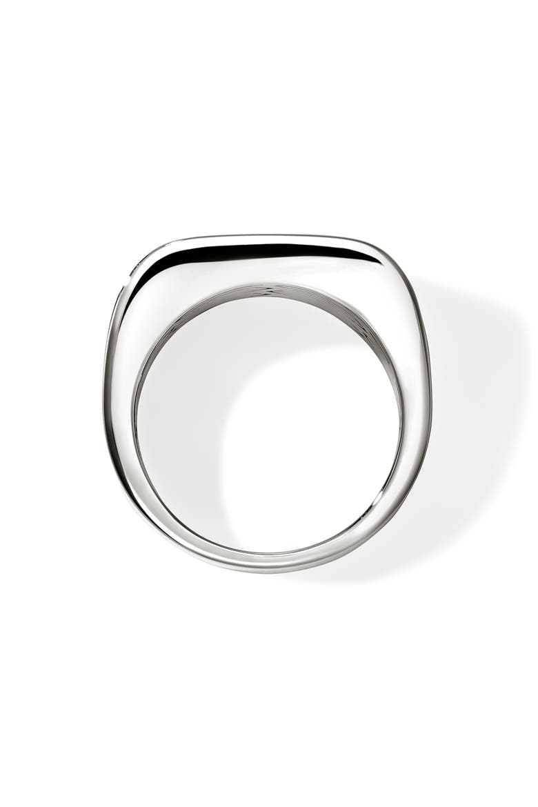 Icon 50 Signet Ring, Alternate, color, SILVER