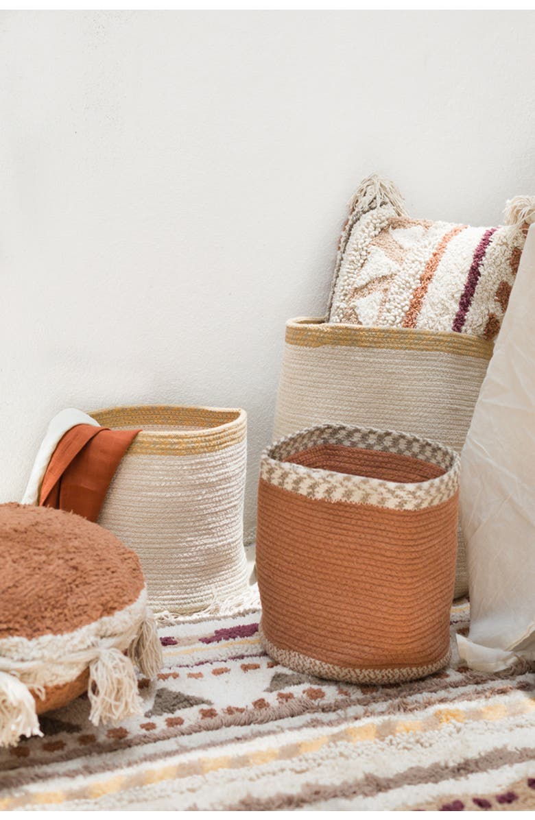 Lorena Canals Nomad basket Susa, Alternate, color, Natural