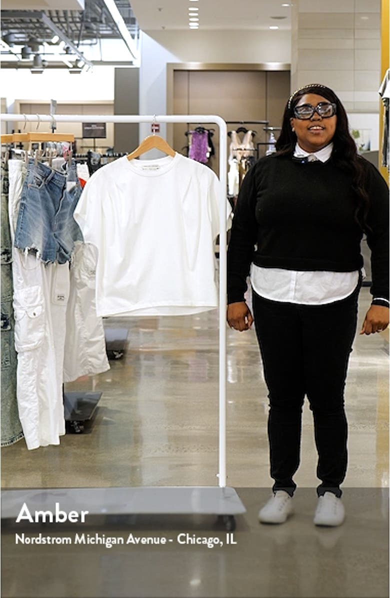 Pleat Shoulder T-Shirt, sales video thumbnail