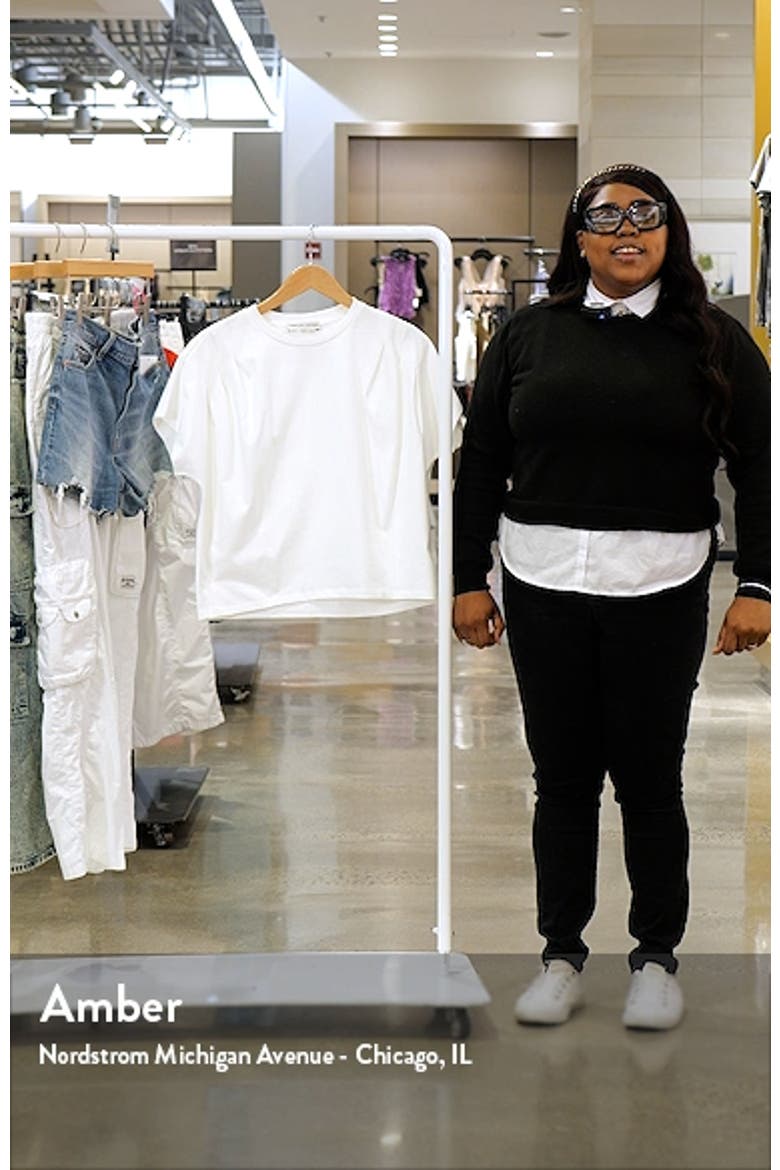 Pleat Shoulder T-Shirt video