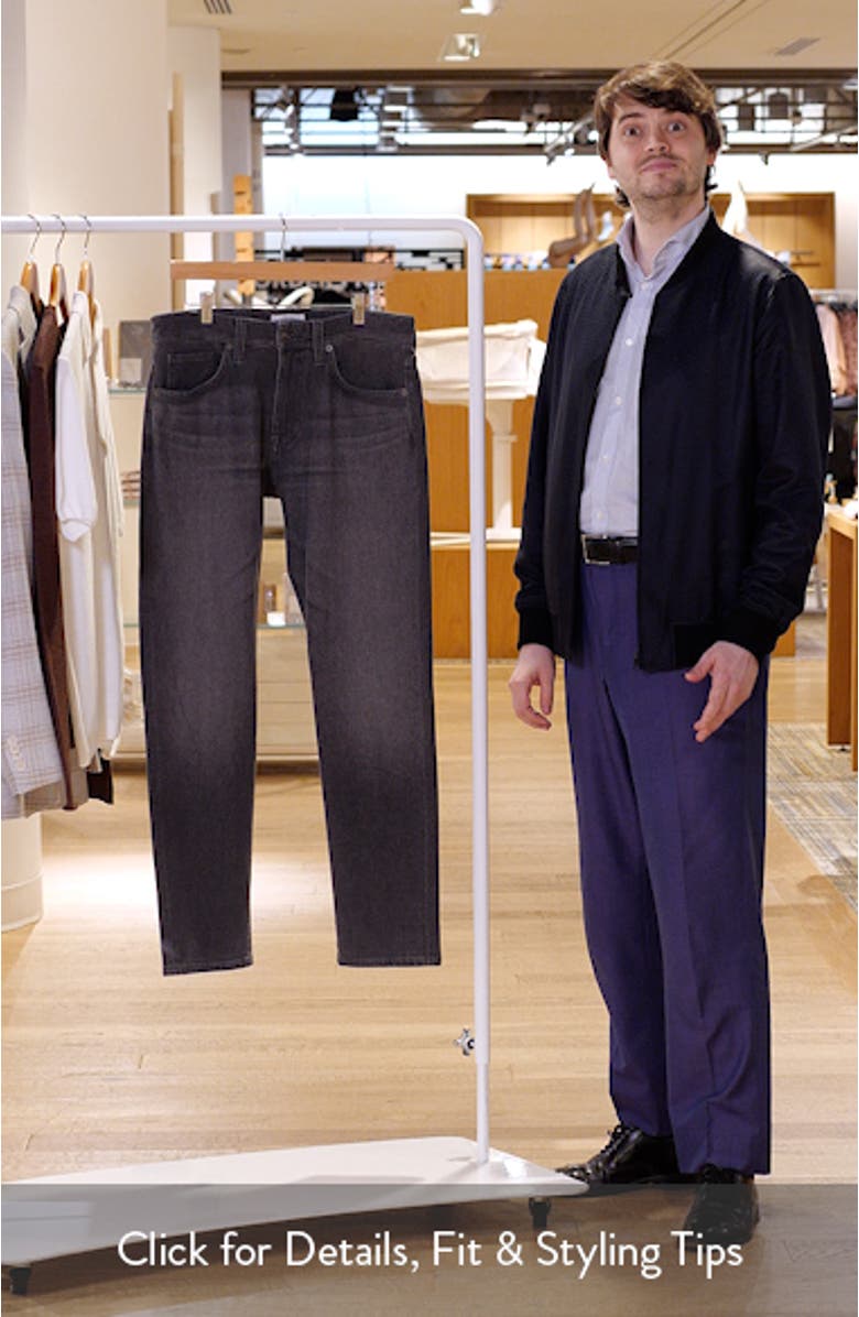 Slim Straight Leg Jeans, sales video thumbnail