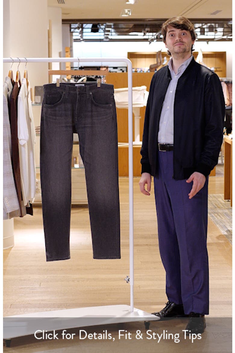 Slim Straight Leg Jeans video