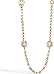 MARIA TASH Double Diamond Connecting Charm