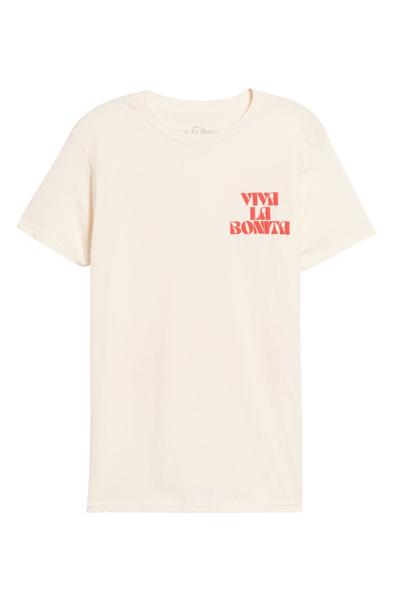 Viva La Bonita Mariposa Cotton T-Shirt, Alternate, color, 
