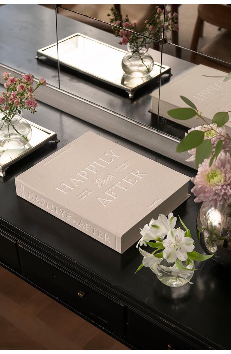 PRINTWORKS Happily Ever After Wedding Photo Album, Alternate, color, Beige