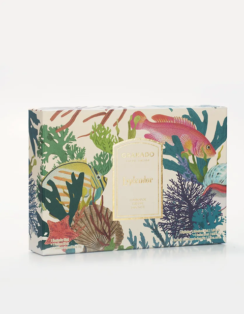 Esplendor Highlighter + Perfume + Bar Soap Kit