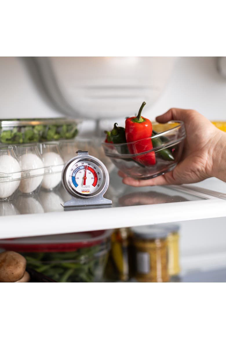 Refrigerator/Freezer Thermometer, Alternate, color, Silver