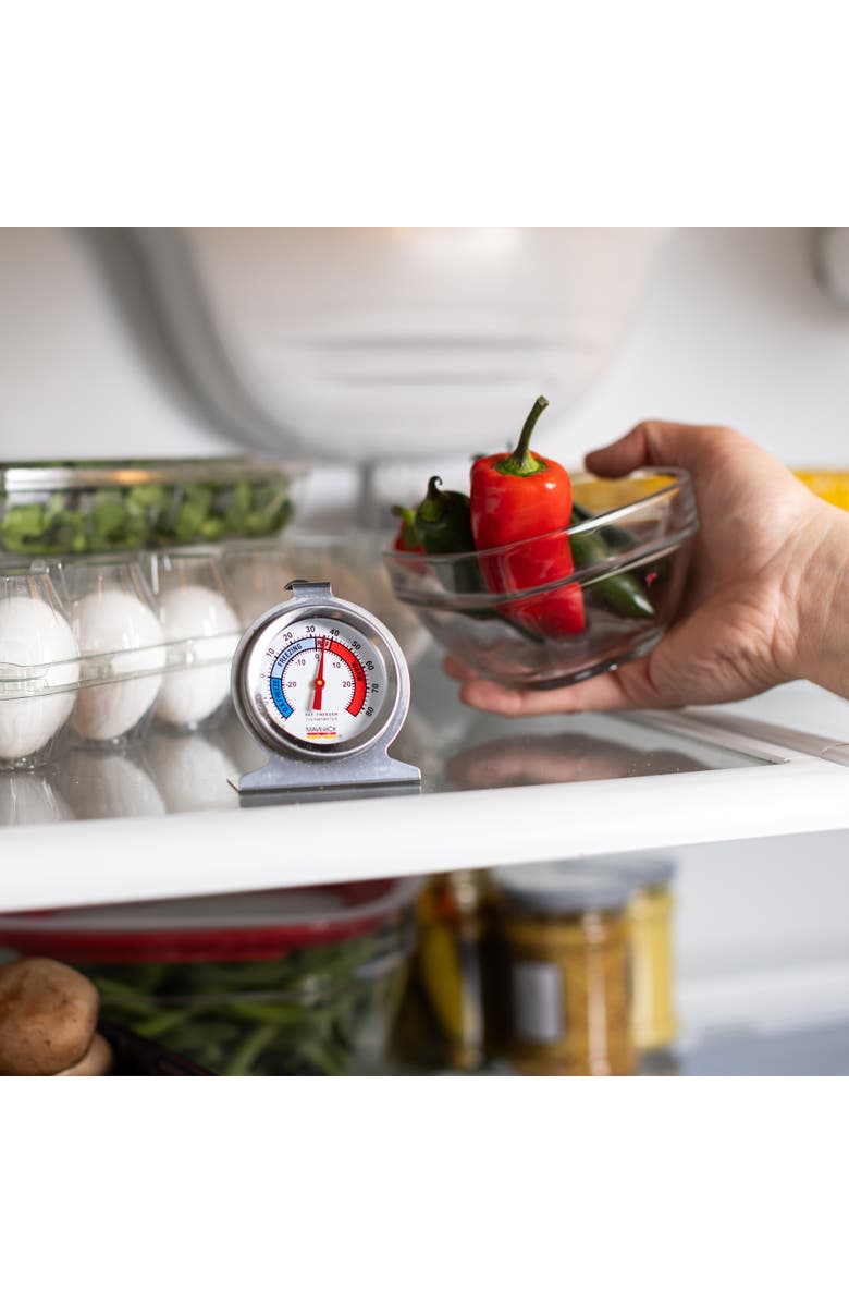 Maverick Refrigerator/Freezer Thermometer, Alternate, color, Silver