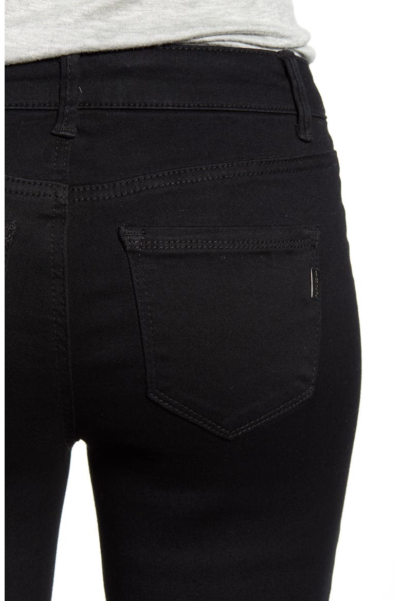 Butter Slim Fit Bootcut Jeans, Alternate, color, BLACK