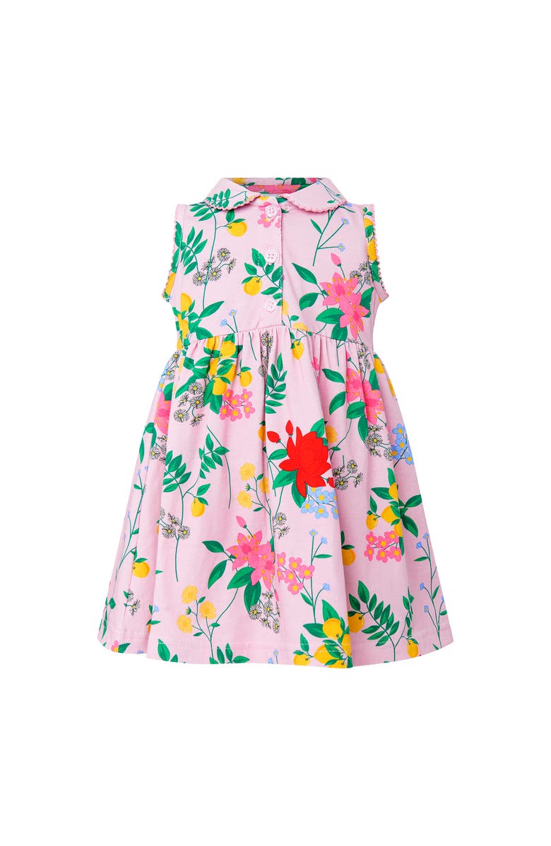 Rachel Riley Botanical Floral Jersey Dress, Main, color, 