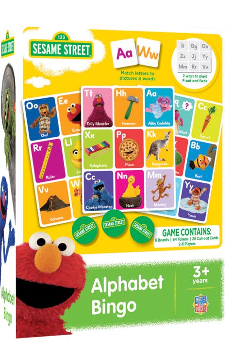 Sesame Street Alphabet Bingo