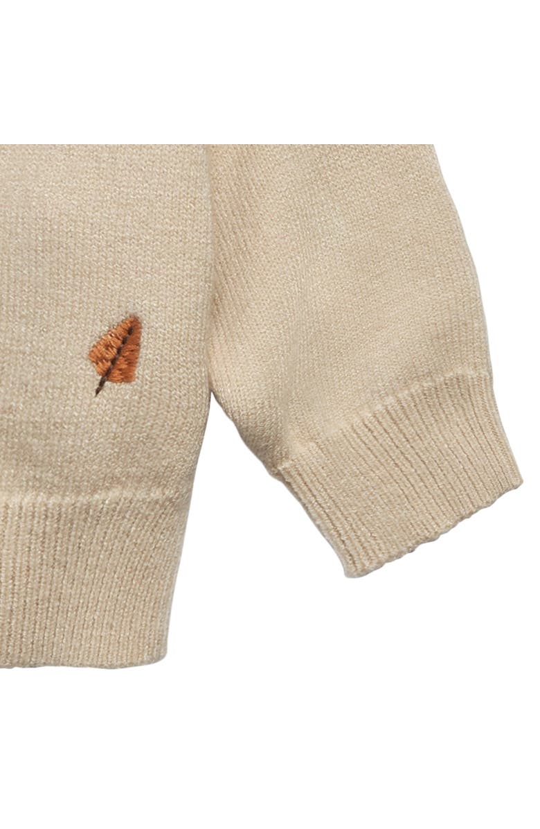 Modern Moments<sup>™</sup> by Gerber Embroidered Sweater, Alternate, color, Leaves