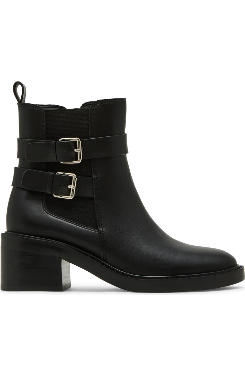 Blondo Lanessa Waterproof Bootie, Alternate, color, Black Leather