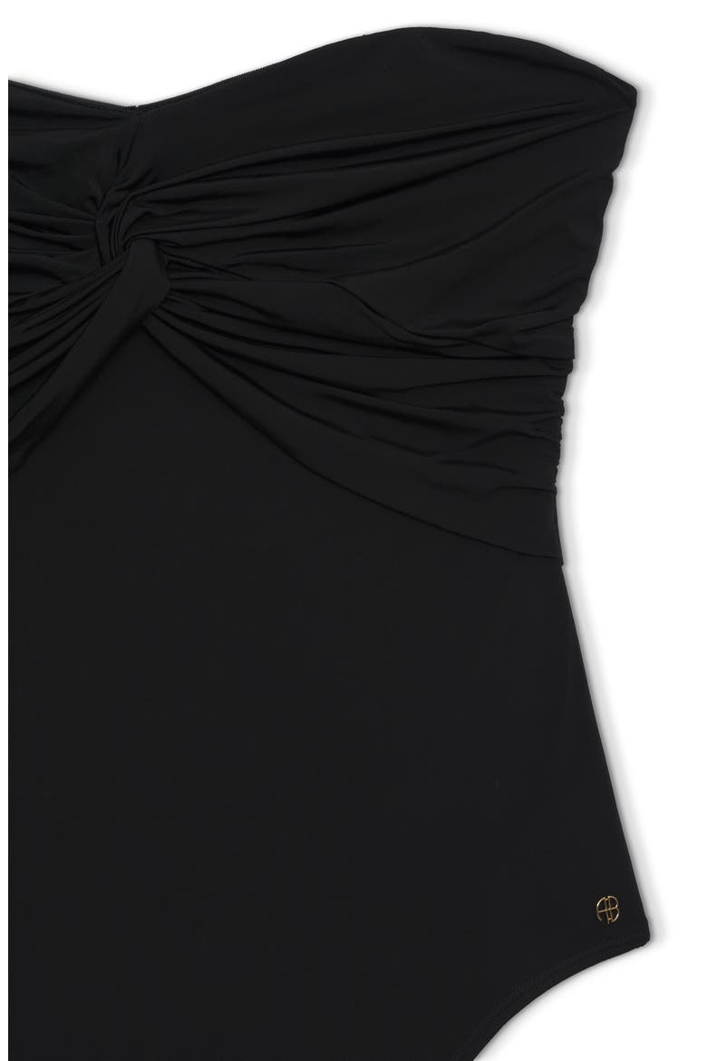 Ravine Strapless Bodysuit, Alternate, color, BLACK