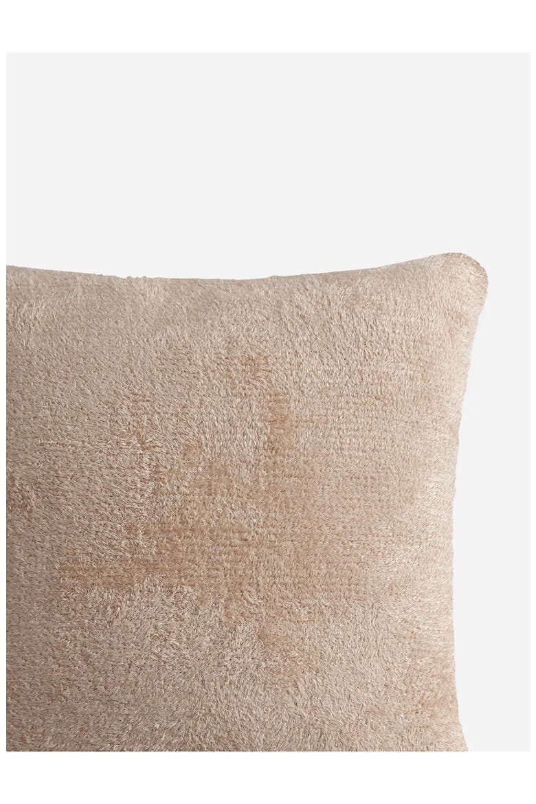 Cloud Silque Throw Pillow, Alternate, color, BLUSH