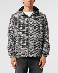 PHILIPP PLEIN Nylon Jacket Monogram Men