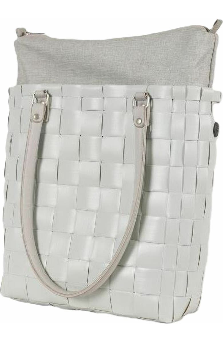 Handed By Soho Recycled Plastic Handbag, Main, color, Misty Grey