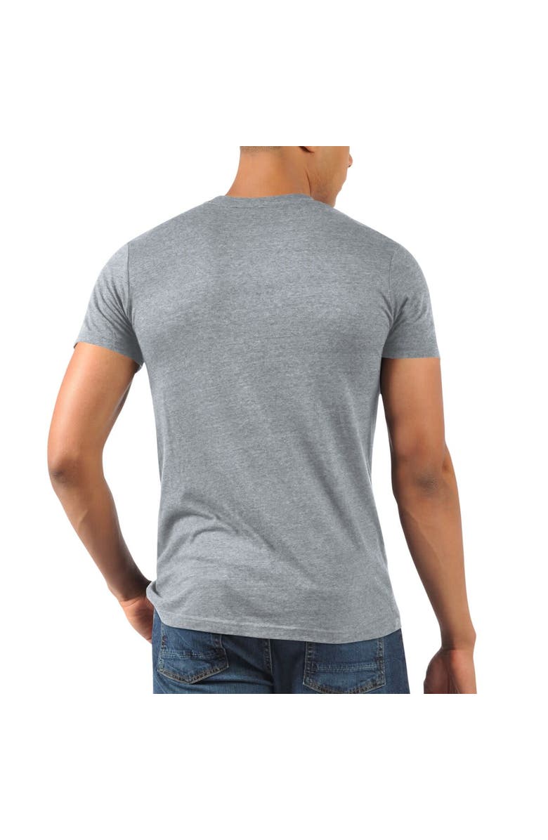 STARTER Men's Starter  Gray Kansas City Chiefs World's Largest Tailgate Prime Time T-Shirt, Alternate, color, Gray