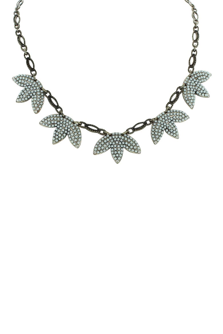Sophie Crystal Necklace, Main, color, GOLD / CLEAR
