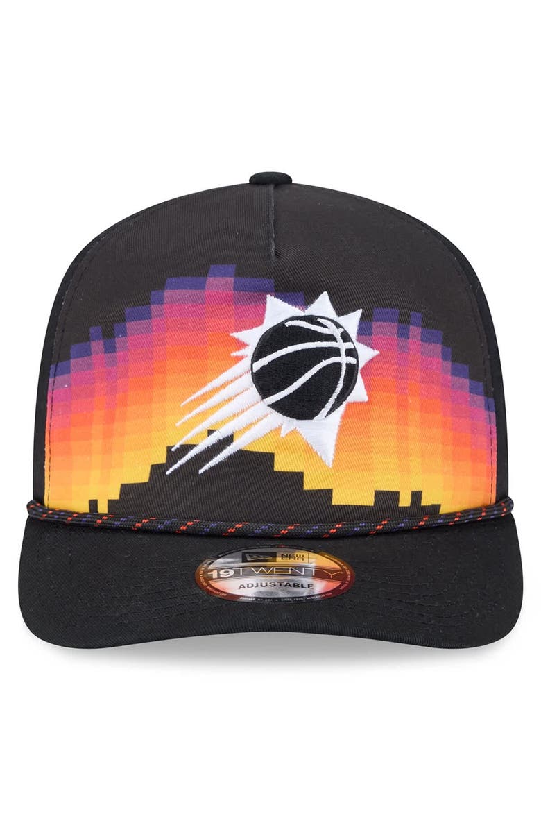 New Era Men
s New Era Black Phoenix Suns 2025/26 City Edition 19TWENTY Adjustable Hat, Alternate, color, Black