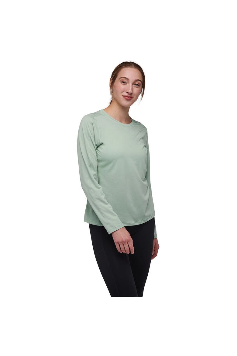 Lightwire Long-Sleeve Tech T-Shirt - Women's, Alternate, color, Foam Green
