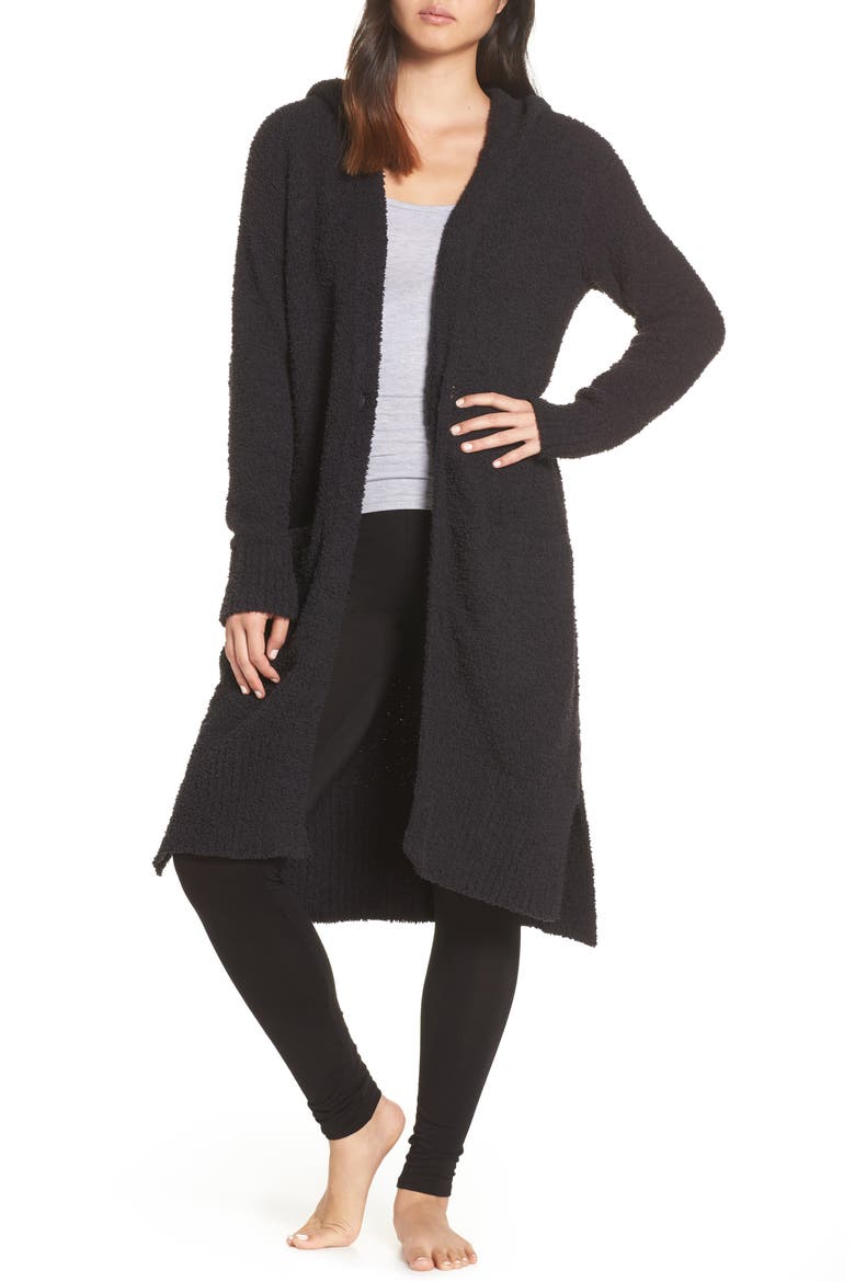 Judith Long Cardigan, Main, color, BLACK
