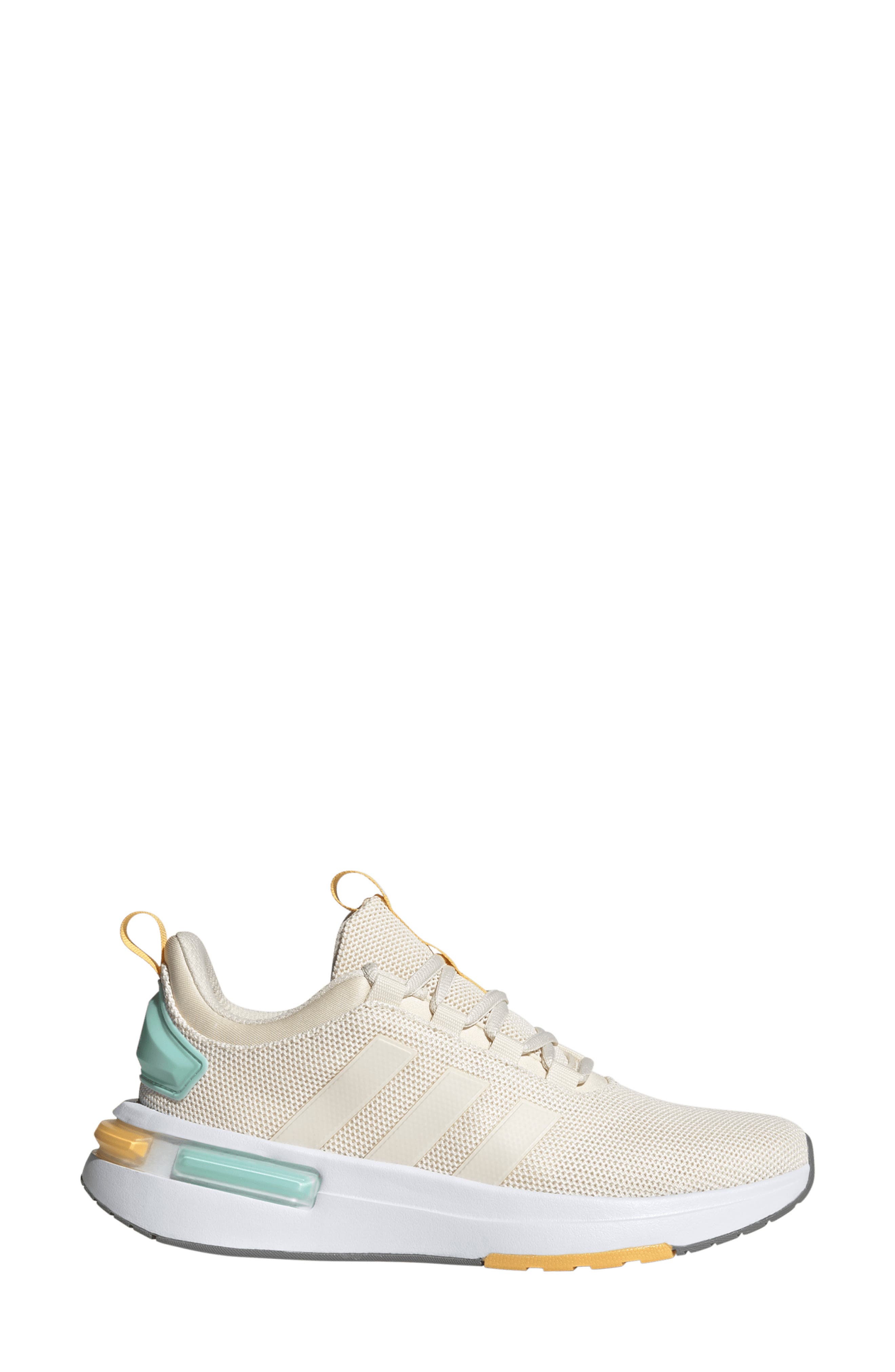 adidas Racer TR23 Sneaker, Alternate, color, Wonder White/ White/ Aqua