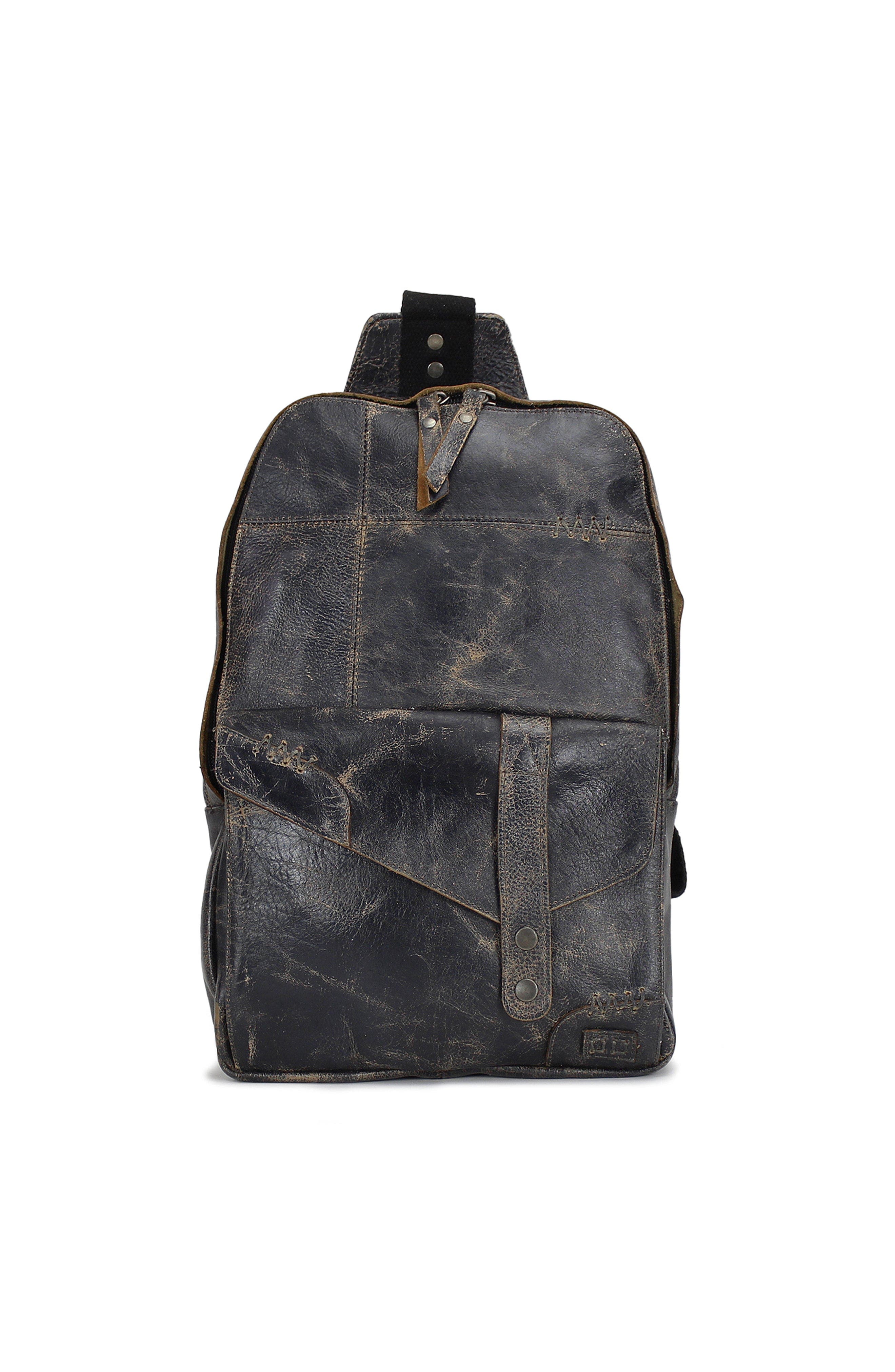 Bed Stu Boss Sling, Main, color, Black Lux