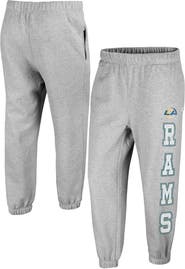 '47 Women's '47 Gray Los Angeles Rams Double Pro Harper Jogger Sweatpants