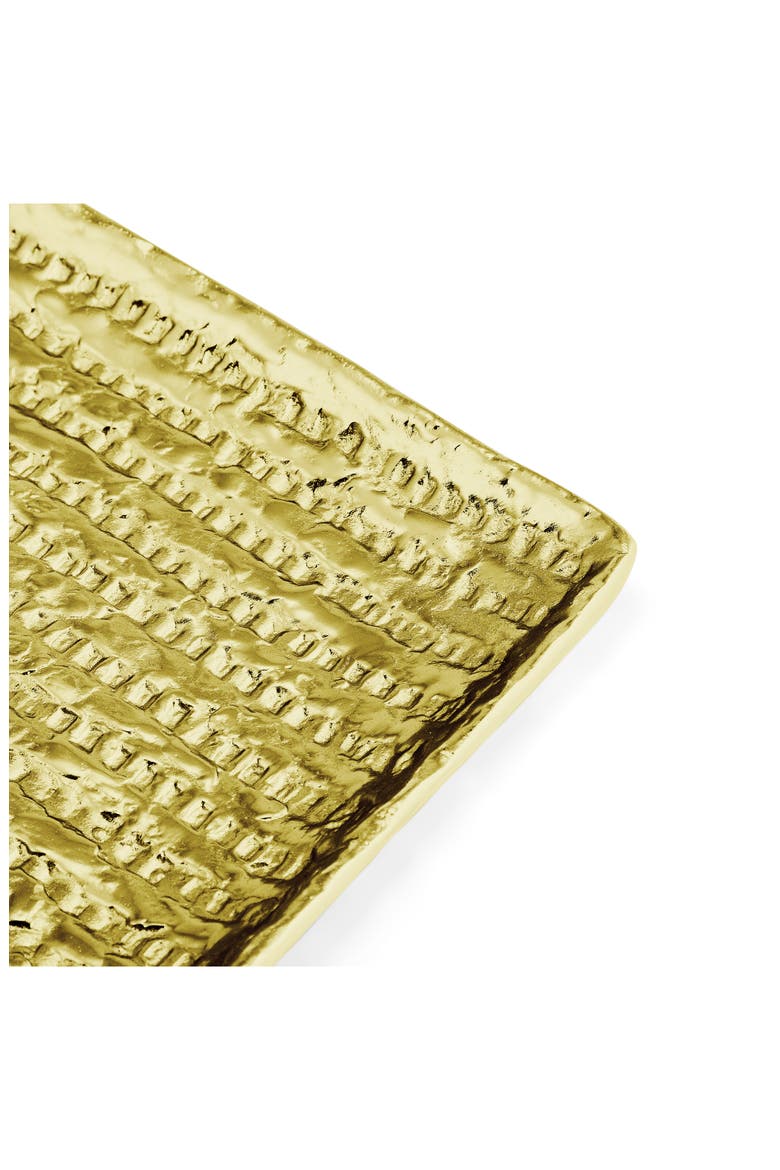 Matzah Dinnerware Plate, Alternate, color, GOLD