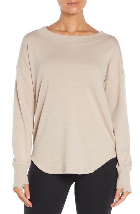 Myla Keyhole French Terry Pullover