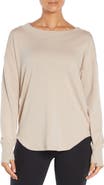 BALANCE COLLECTION Myla Keyhole French Terry Pullover