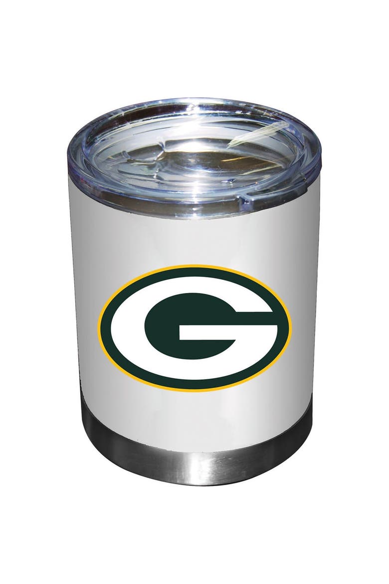 Green Bay Packers 12oz. Team Lowball Tumbler, Main, color, White