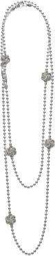 LAGOS Love Knot Long Station Necklace