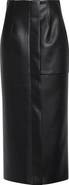 ISRAELLA KOBLA Suraya Leather Midi Skirt