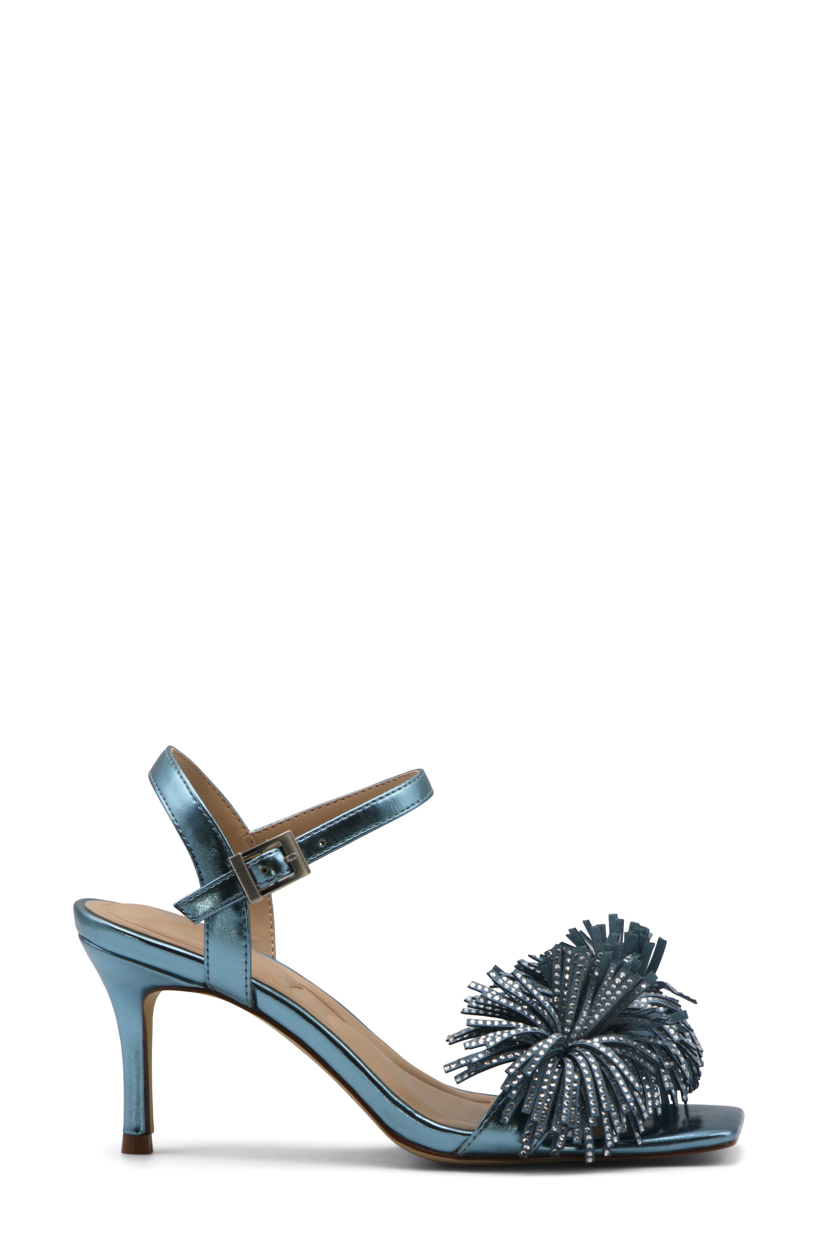 Charles David Dainty Ankle Strap Sandal, Alternate, color, Baby Blue-Mt