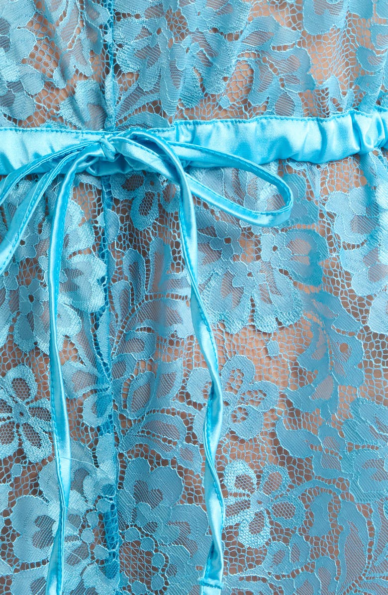 KILO BRAVA Floral Lace Teddy, Alternate, color, 