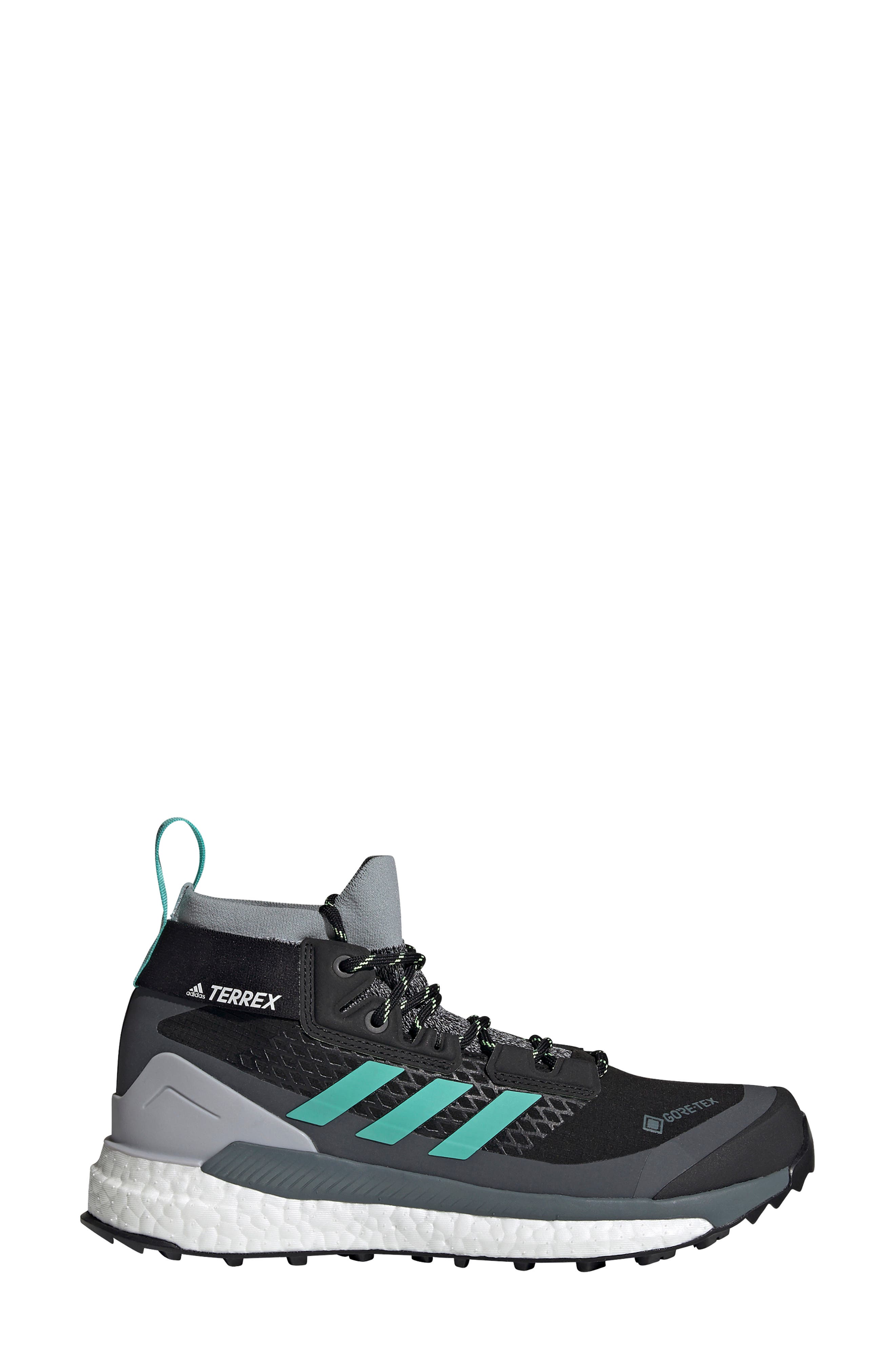 adidas Terrex Free Gore-Tex<sup>®</sup> Waterproof Hiking Shoe, Alternate, color, 