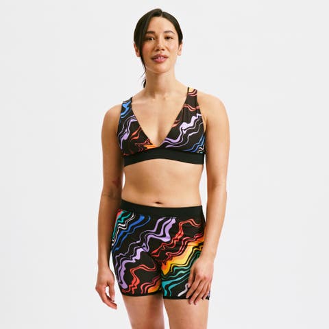 Reversible Swim Plunge Bikini Top