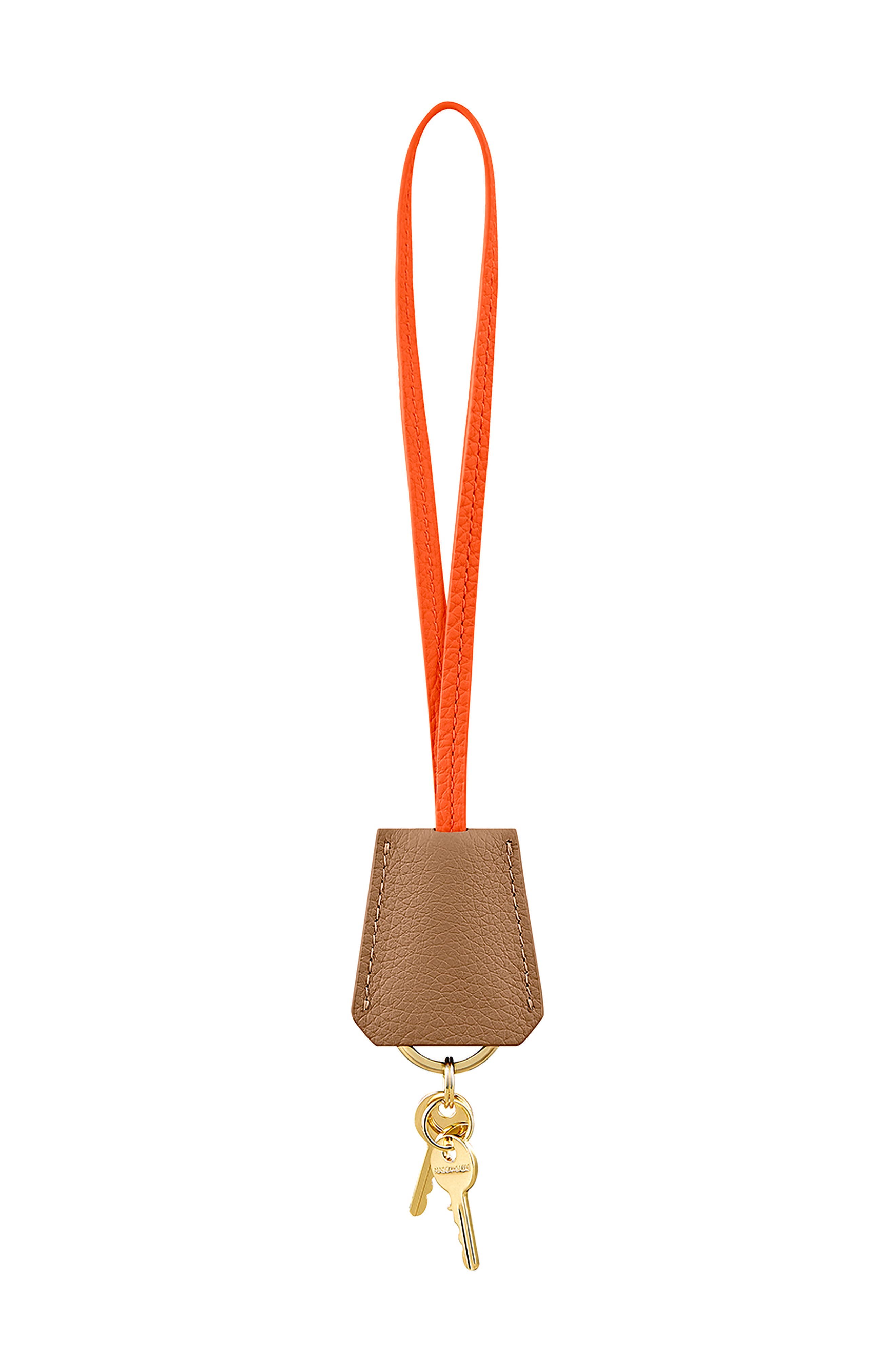 The SABRÉMOJI Padlock Charm, Alternate, color, Manhattan Sandstone