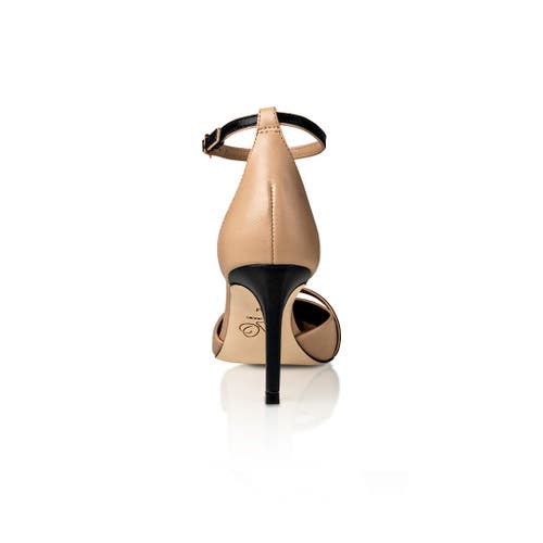 Joan Oloff Shoes Desiree Pump In Neutral