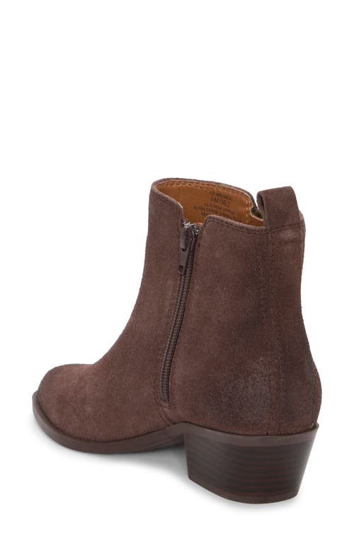 Lucky Brand Ailein Pointed Toe Bootie In Brown
