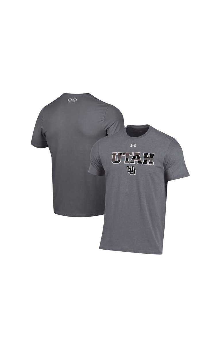 Under Armour Men's Under Armour Gray Utah Utes Special Game T-Shirt, Main, color,