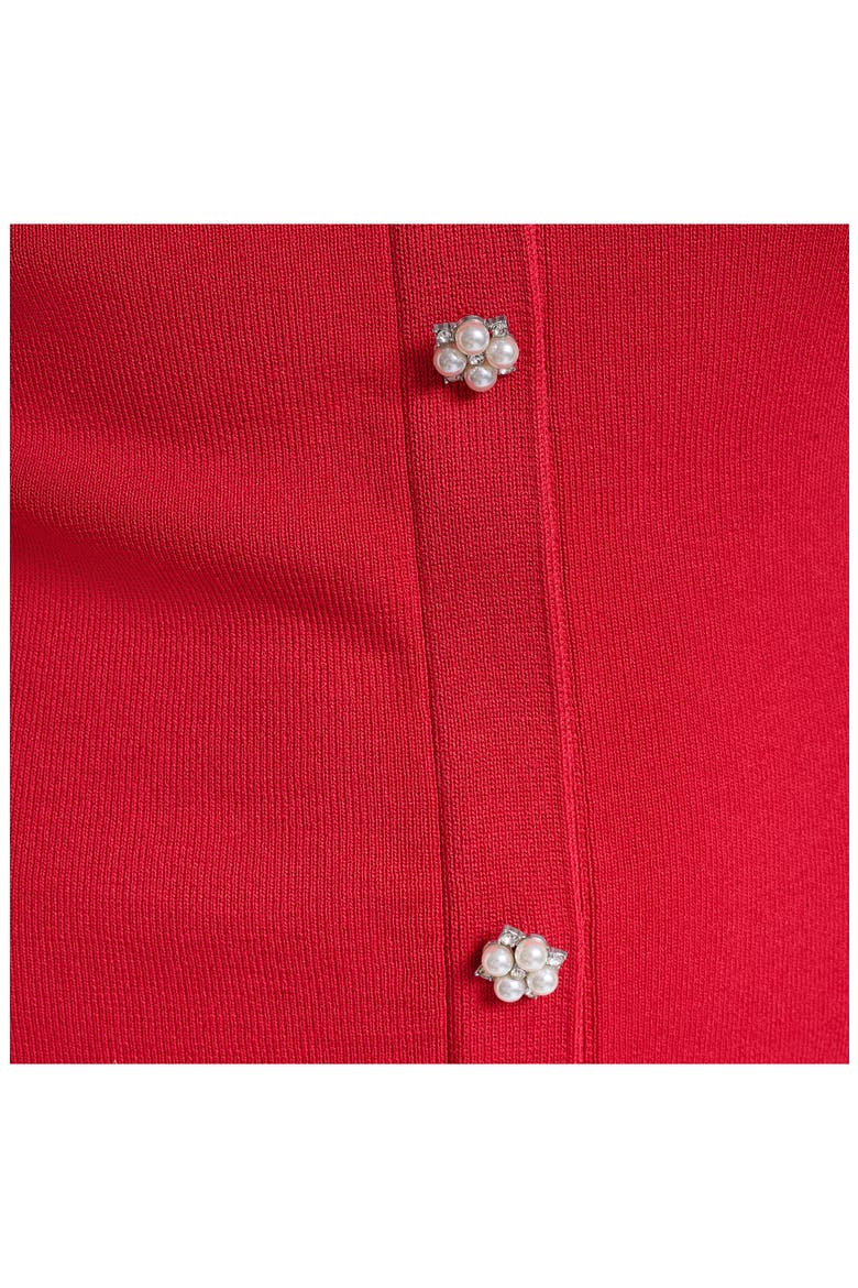 Jewel Long Sleeve Midi Sweater Dress, Alternate, color, ADMIRAL RED